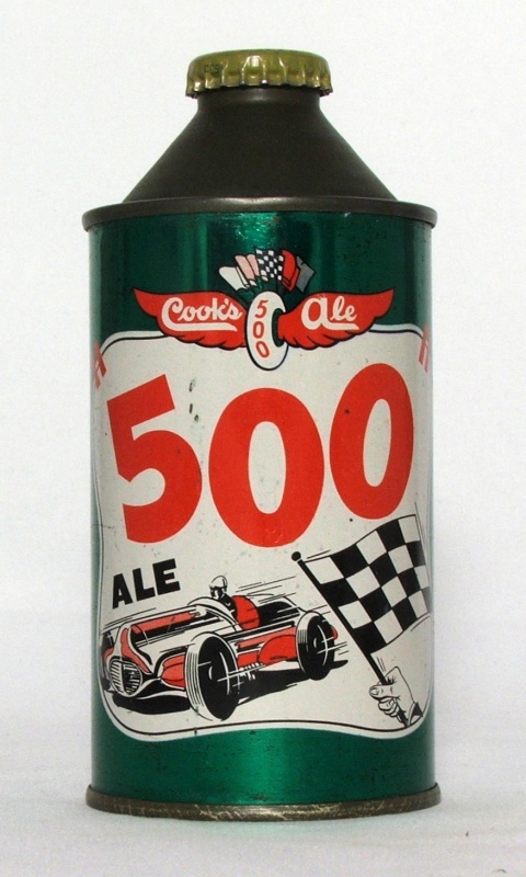 Cook's 500 Ale - Steel Canvas